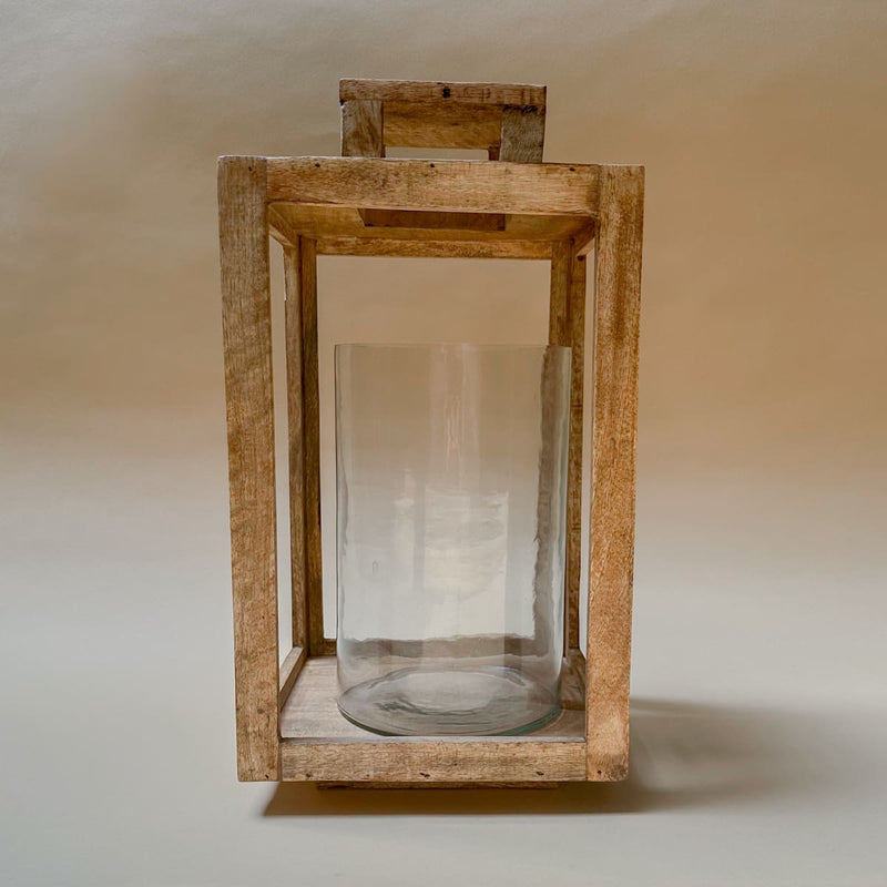 Edit House & Home-Home Artisan Twilight Wooden Lantern - Shop Cult Modern