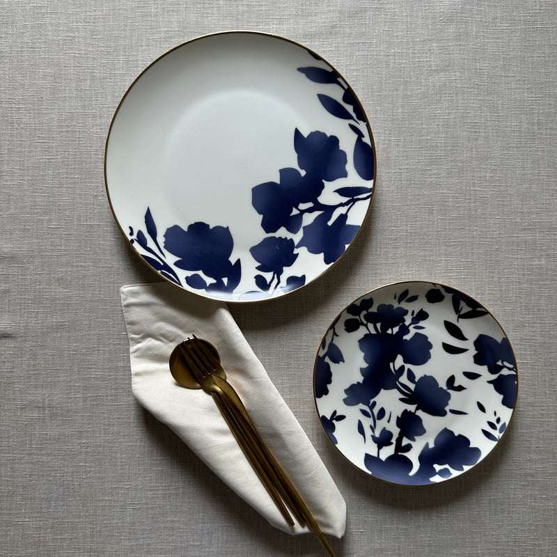 Edit House & Home-Home Artisan Ophelia Porcelain Side Plate  Set of 2 - Shop Cult Modern