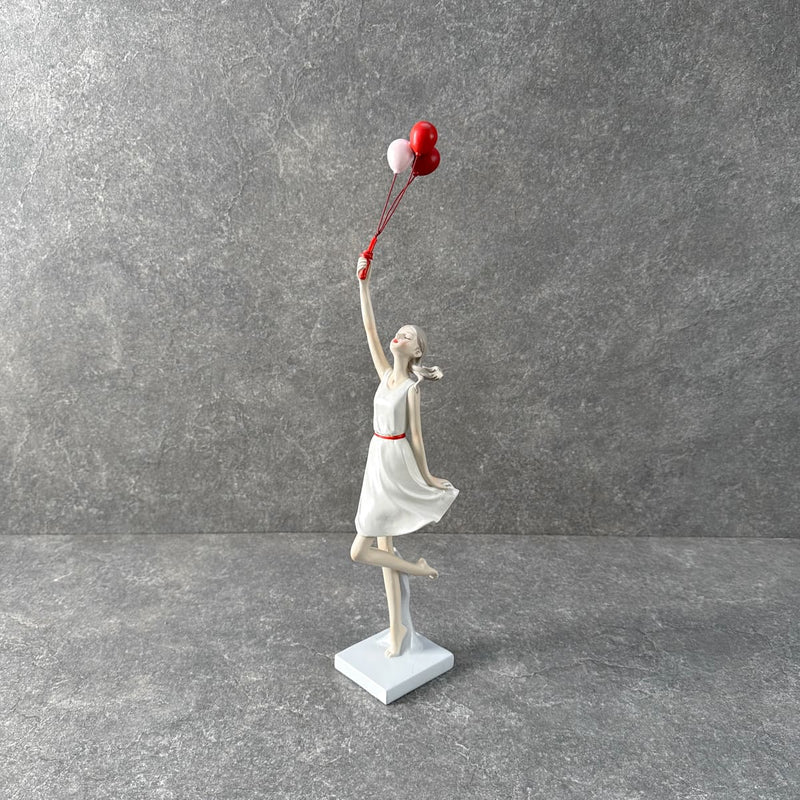 Home Artisan Ella with Balloons Sculpture - Shop Cult Modern