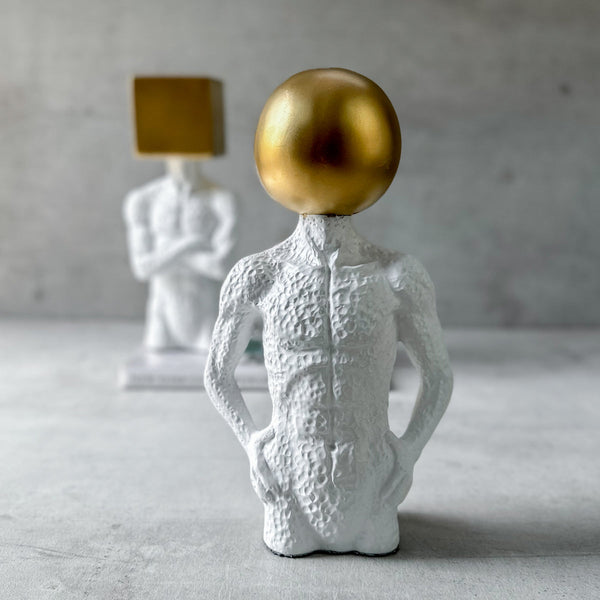 Home Artisan Elisio Sphere Head Sculpture - Shop Cult Modern