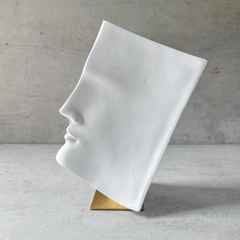 Home Artisan Silvio Book Face Sculpture - Shop Cult Modern