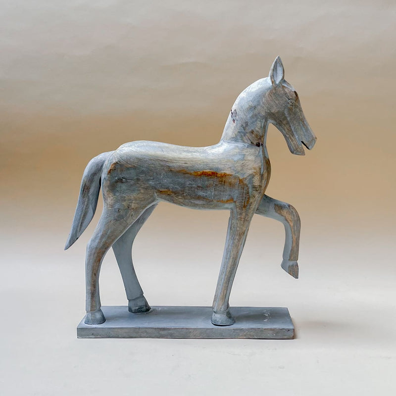 Edit House & Home-Home Artisan Leander Wooden Horse Sculpture - Shop Cult Modern