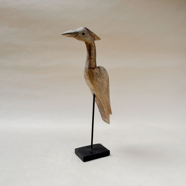 Edit House & Home-Home Artisan Emmeline Wooden Bird Sculpture (Small) - Shop Cult Modern