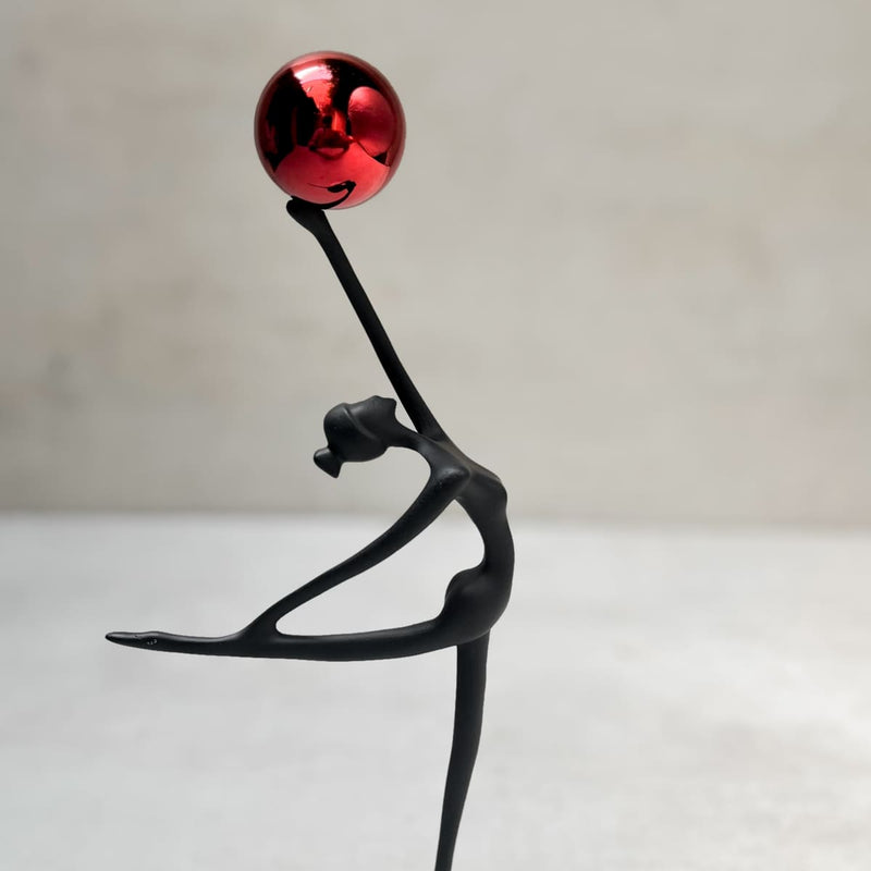 Edit House & Home-Home Artisan Vivacious Ballerina Metal Sculpture - Shop Cult Modern