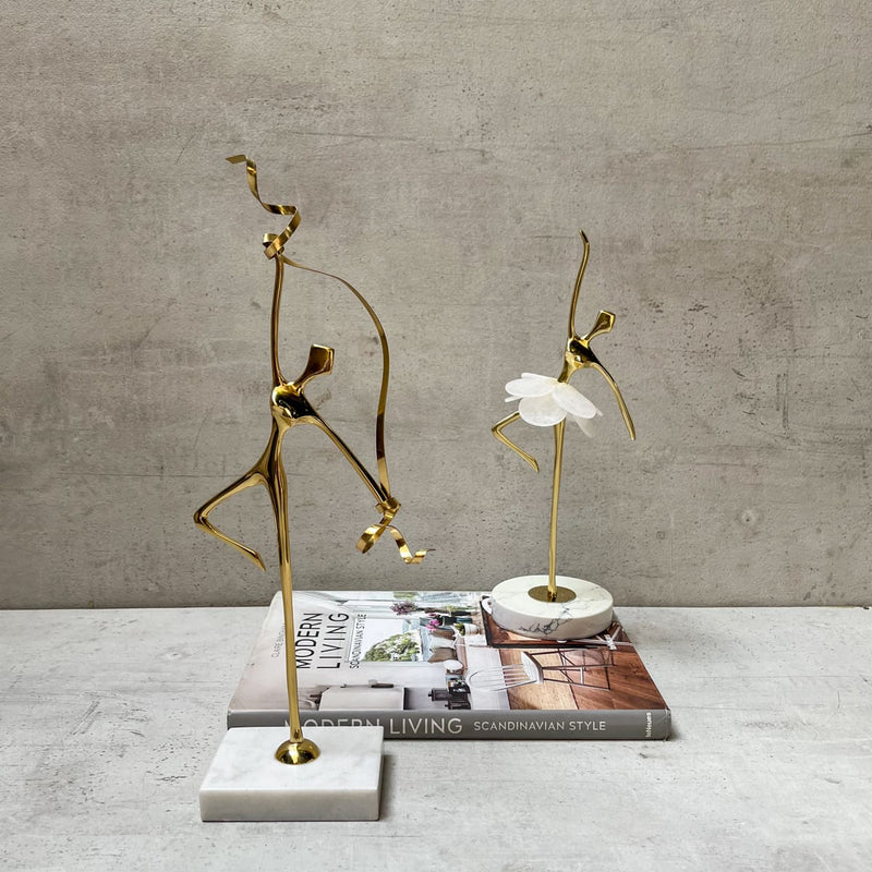 Edit House & Home-Home Artisan Golden Harmony Brass Sculpture - Shop Cult Modern