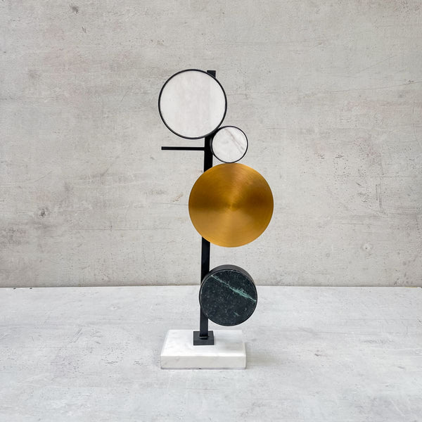 Edit House & Home-Home Artisan Linetti Marble and Metal Sculpture - Shop Cult Modern
