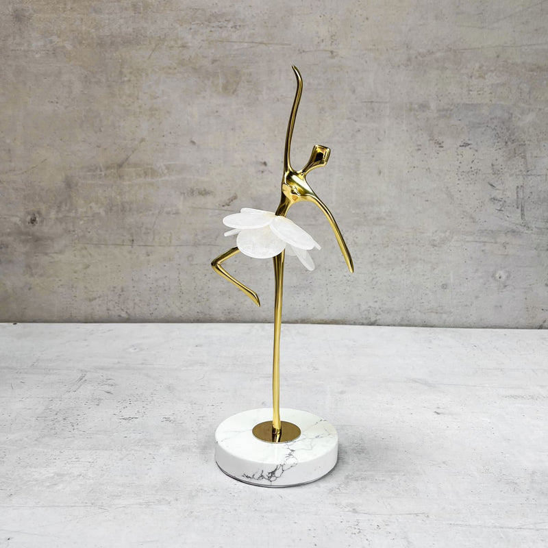 Edit House & Home-Home Artisan Bernice Golden Ballerina Brass Sculpture - Shop Cult Modern