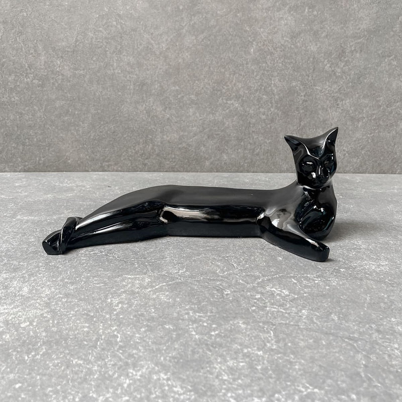 Edit House & Home-Home Artisan Milo Black Cat Sculpture - Shop Cult Modern