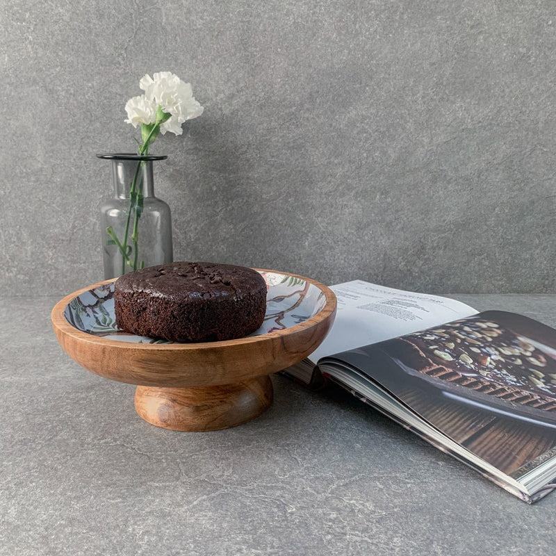 Home Artisan Kowloon Park Mango Wood Cake Stand - Shop Cult Modern