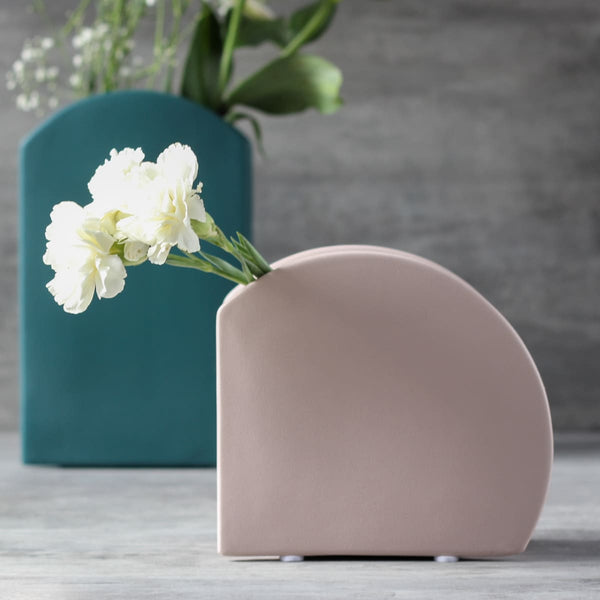 Home Artisan Espen Pink Ceramic Vase - Shop Cult Modern
