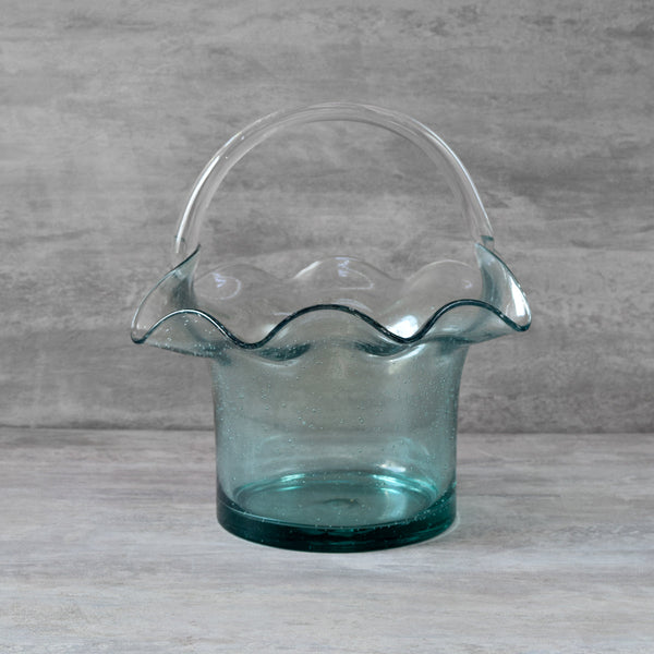 Home Artisan Peyton Glass Bag Vase - Short - Shop Cult Modern