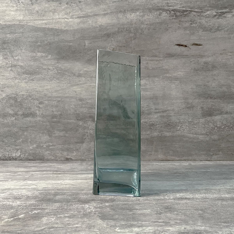 Home Artisan Carter Turquoise Glass Vase - Shop Cult Modern