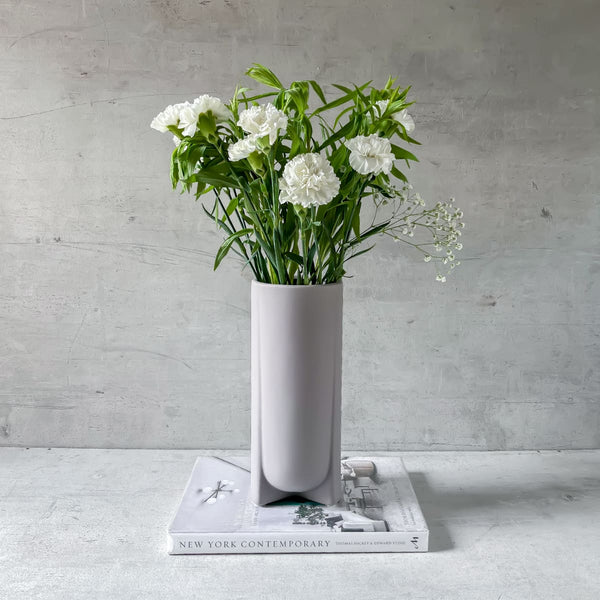 Home Artisan Bardo Grey Ceramic Vase - Shop Cult Modern