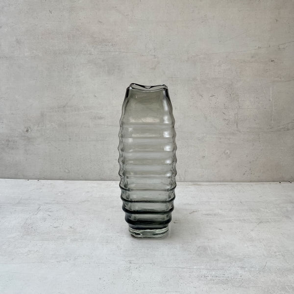 Edit House & Home-Home Artisan Hudson Smoky Glass Vase (Large) - Shop Cult Modern
