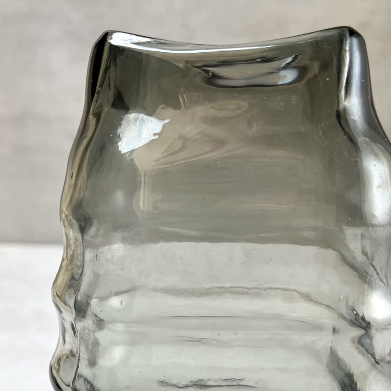 Edit House & Home-Home Artisan Hudson Smoky Glass Vase (Small) - Shop Cult Modern