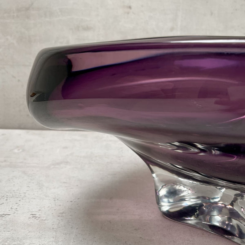 Edit House & Home-Home Artisan Clara Violet Luxury Glass Object - Shop Cult Modern