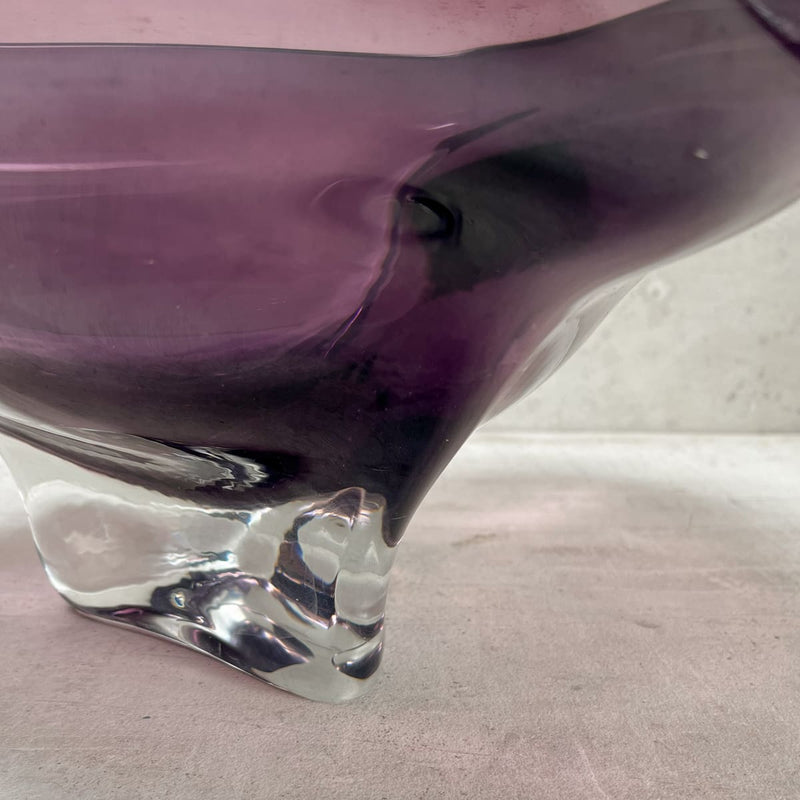 Edit House & Home-Home Artisan Clara Violet Luxury Glass Object - Shop Cult Modern