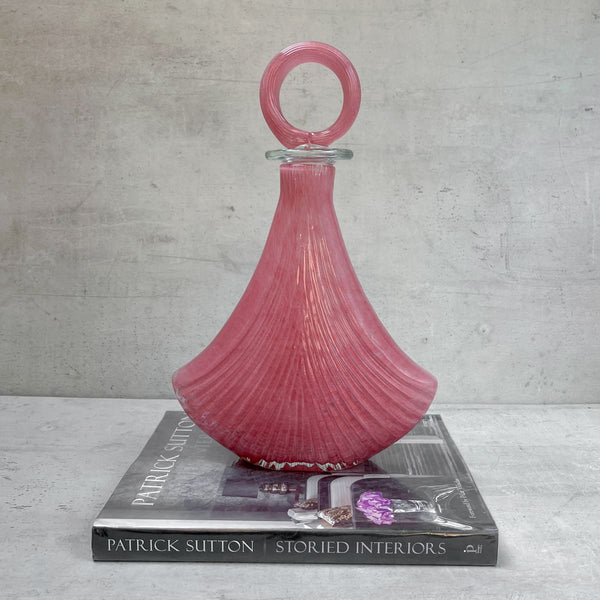 Edit House & Home-Home Artisan Hayden Pink Opulent Glass Vase - Shop Cult Modern