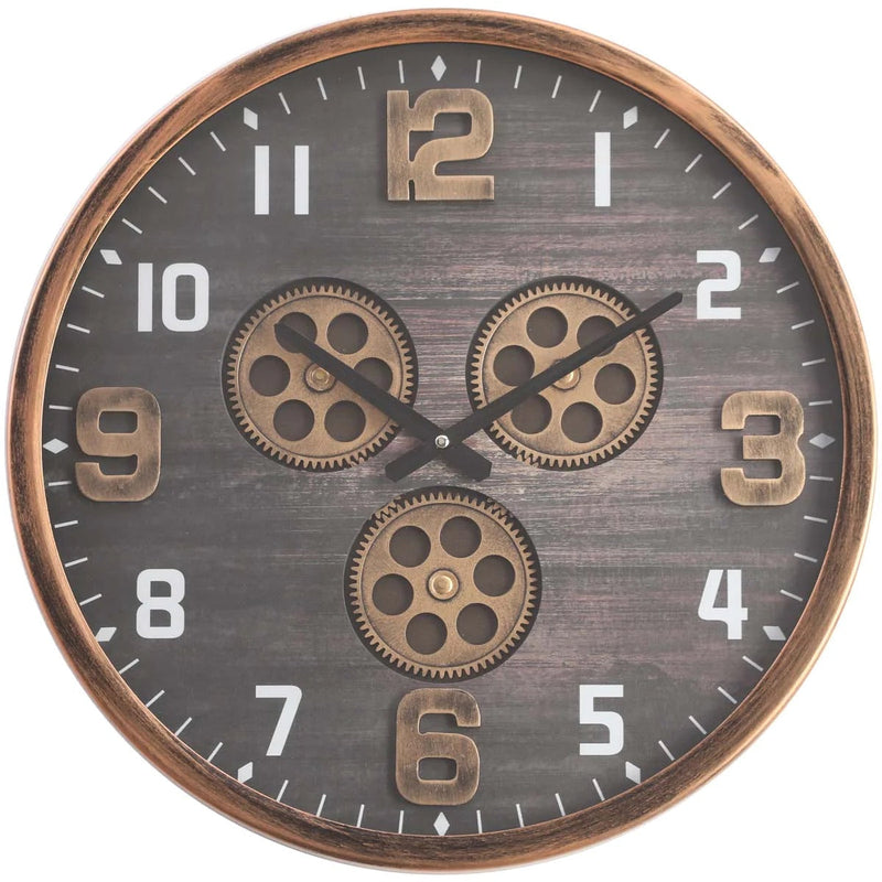 Edit House & Home-Home Artisan Clint Metal Wall Clock - Shop Cult Modern