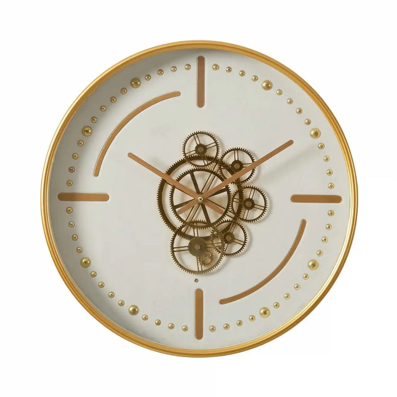 Edit House & Home-Home Artisan Barton Metal Wall Clock - Shop Cult Modern