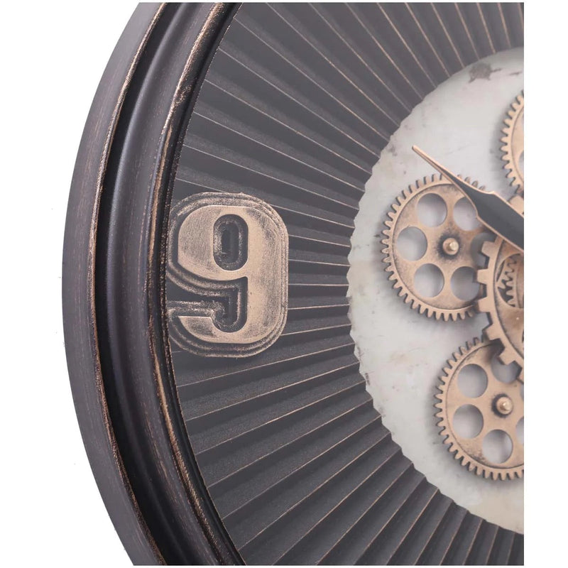 Edit House & Home-Home Artisan Cardel Metal Wall Clock - Shop Cult Modern