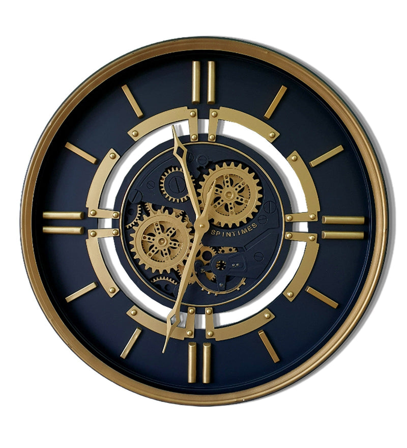 Edit House & Home-Home Artisan Coulson Metal Wall Clock - Shop Cult Modern