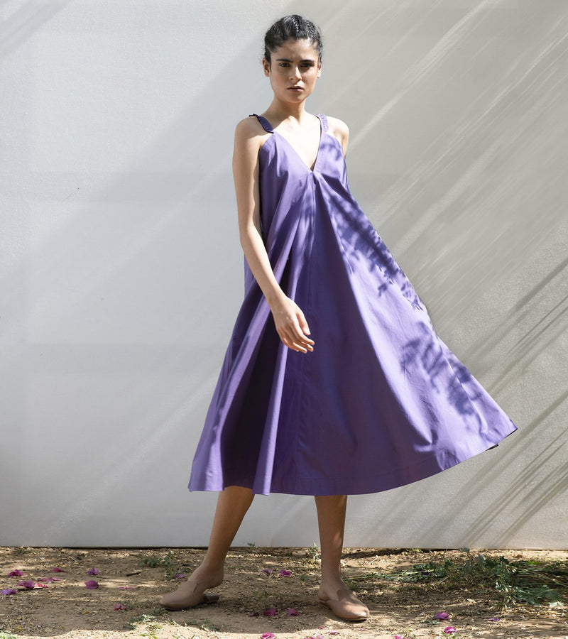 Khara Kapas   I    Hydrangea Handkerchief Midi Dress - Shop Cult Modern