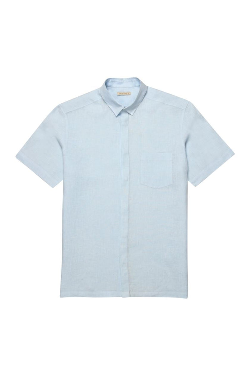 Perona   -   Mens-Shirts-Shirts-Ian-Pma-Ss24-314-S-Light Blue - Shop Cult Modern