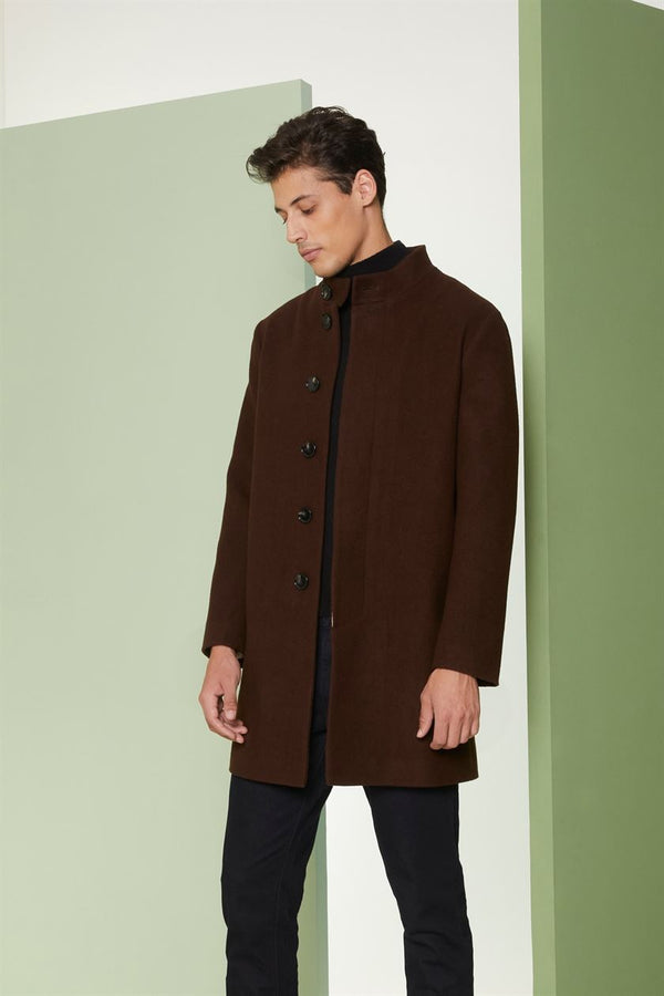 Perona   I   Mens -Outerwear-Blazers & Coat-Ito-Pma-Fv21-214-Dark Brown  AS7484 - Shop Cult Modern