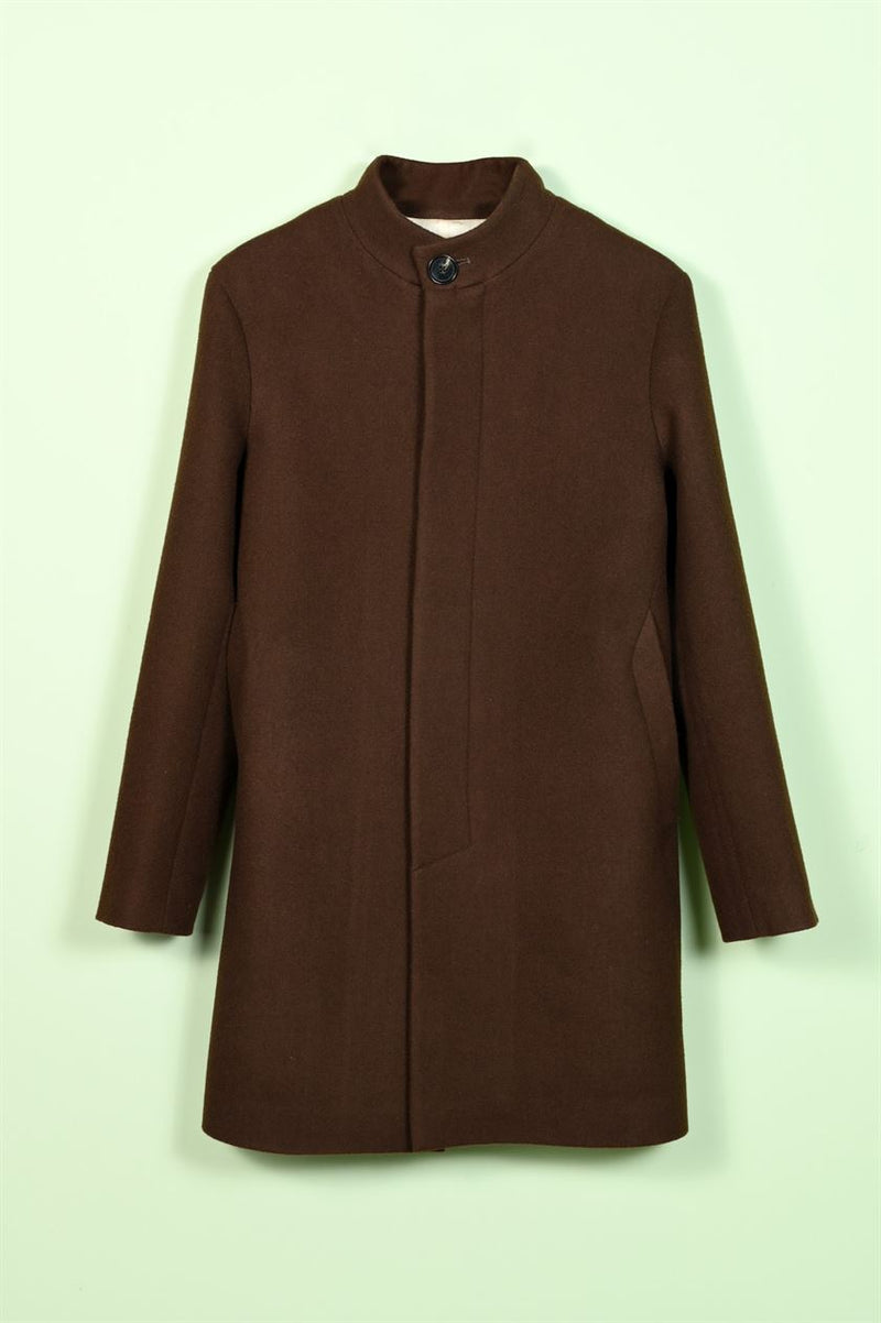 Perona   I   Mens -Outerwear-Blazers & Coat-Ito-Pma-Fv21-214-Dark Brown  AS7484 - Shop Cult Modern