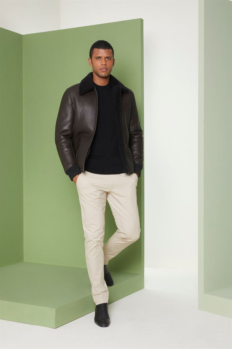 Perona   I   Mens-Outerwear- Spanish Marino Leather Jackets-Jadon Pma-Fv21-792940-Dark Brown  AS8223 - Shop Cult Modern