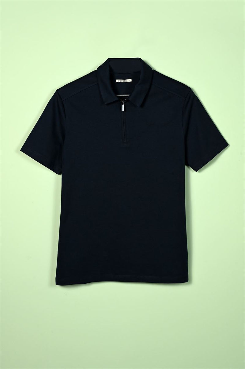 Perona   I   Mens-Thirts & Polos -Polos -Jose-Pma-Fv21-317-Navy  AS8072 - Shop Cult Modern