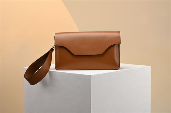 Perona   -   Women-Leather Goods-Bags & Accessories -Kaiya-Pwb-Ss21-55-N/A-Saddle Brown - Shop Cult Modern