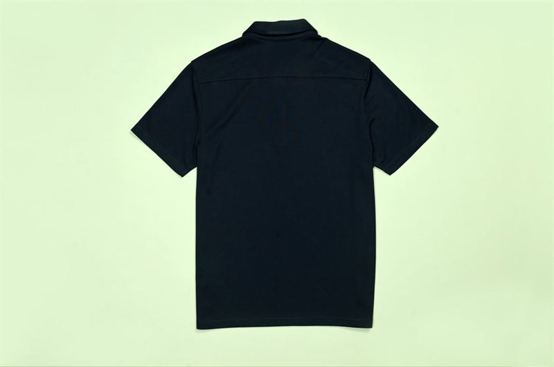 Perona   I   Mens-Thirts & Polos -Polos -Kenichi-Pma-Fv21-3002-Zip-Navy  AS7520 - Shop Cult Modern