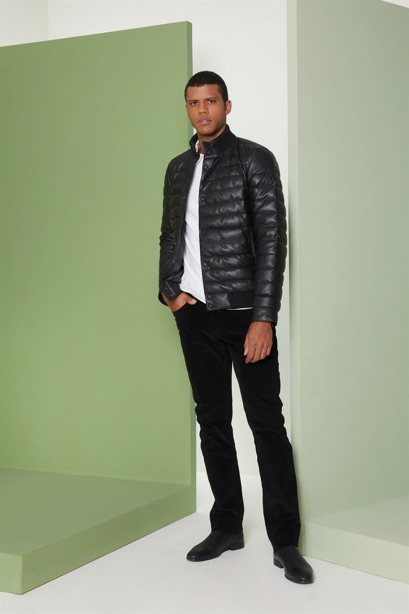 Shop Black Kian Jacket by Perona Shop Cult Modern