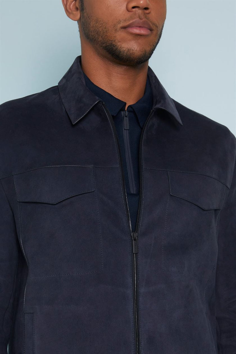 Perona   I   Mens-Outerweareather Jackets-Kofi-Pma-Fv21-44156-Navy  AS7908 - Shop Cult Modern