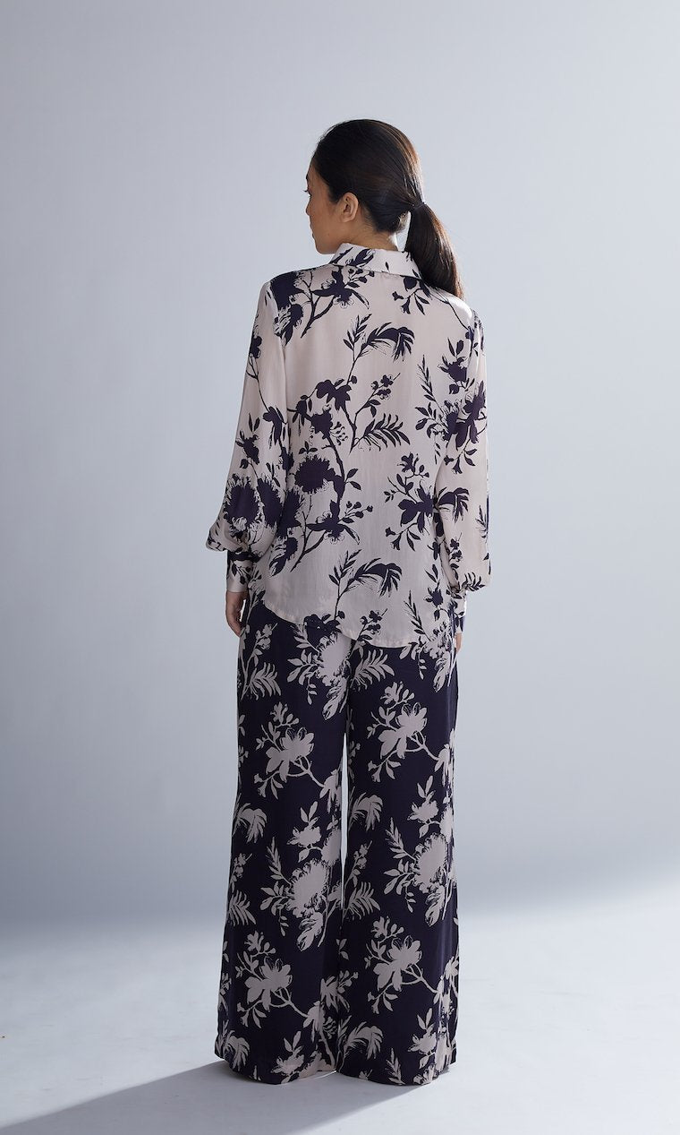 Koai   I   Lavender And Purple Floral Shirt - Shop Cult Modern