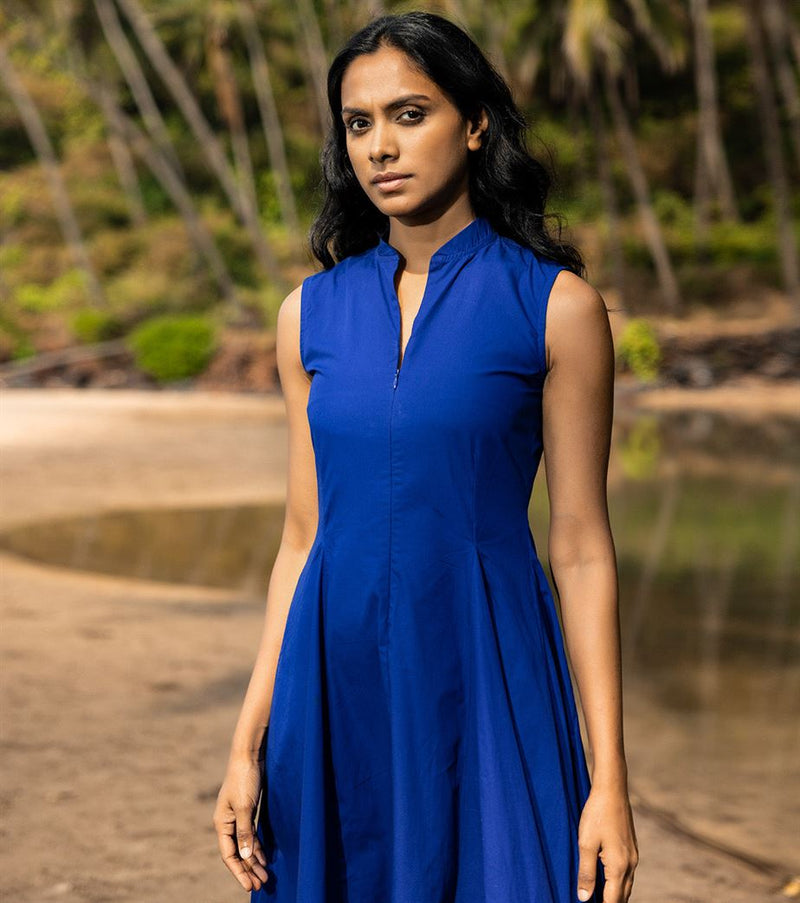 Shop Blue Octane Dress by Khara Kapas | Shop Cult Modern Shop Blue Octane Dress by Khara Kapas | Shop Cult Modern