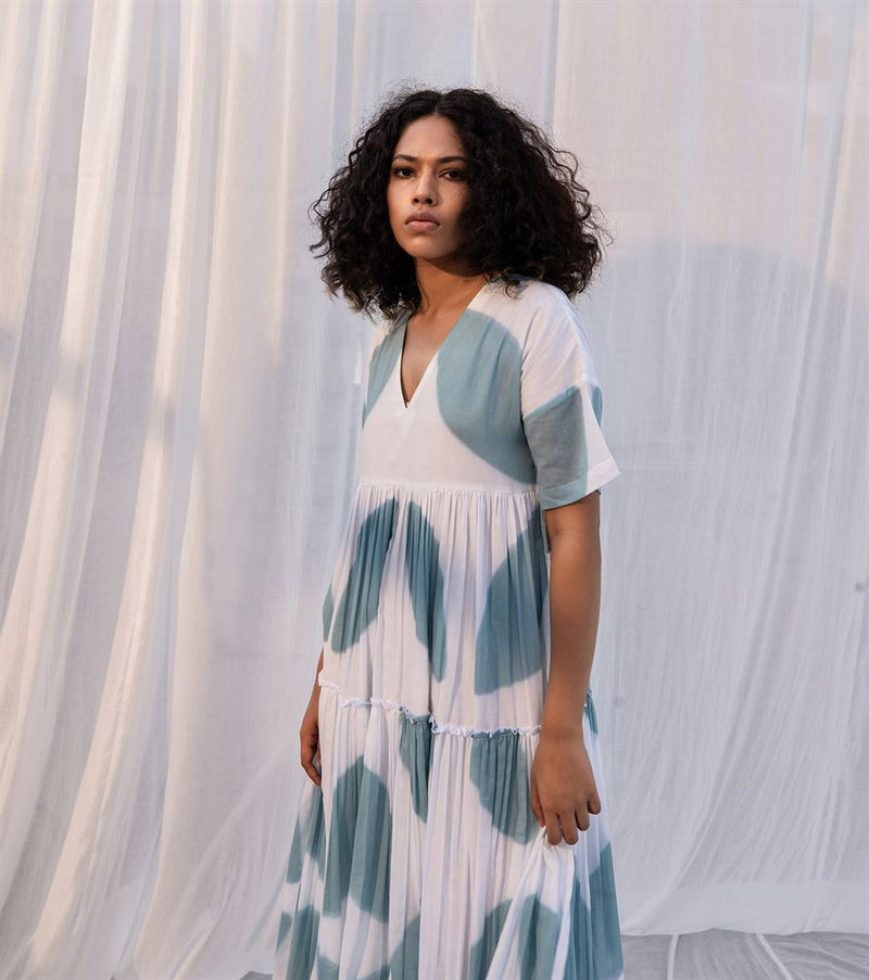 Shop White Seaweed Dress by Khara Kapas | Shop Cult Modern Shop White Seaweed Dress by Khara Kapas | Shop Cult Modern