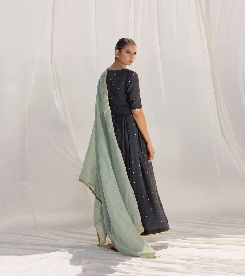 Khara Kapas   I   Jhoomar Long Dress - Shop Cult Modern