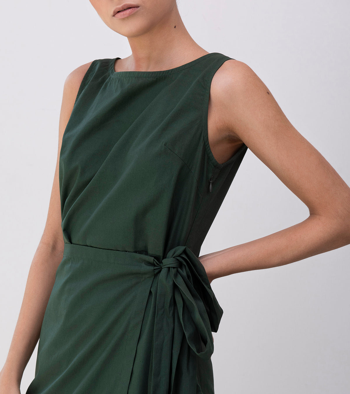 fern midi dress Shop Green Midi Dress by Khara Kapas
