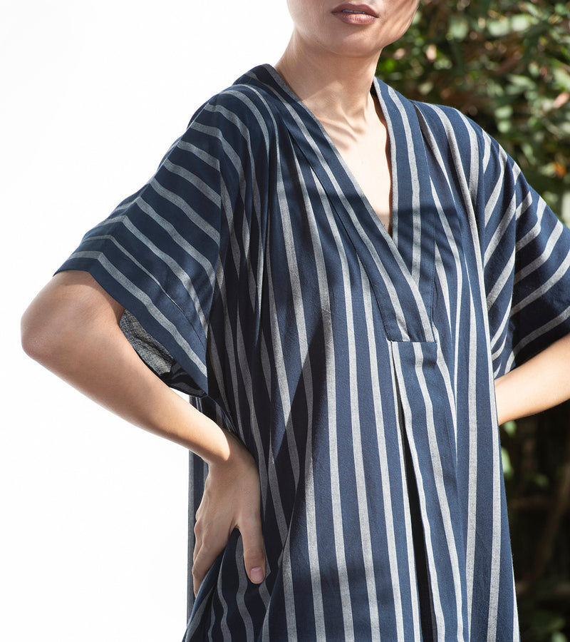 Khara Kapas Lupine Kimono Dress - Shop Cult Modern