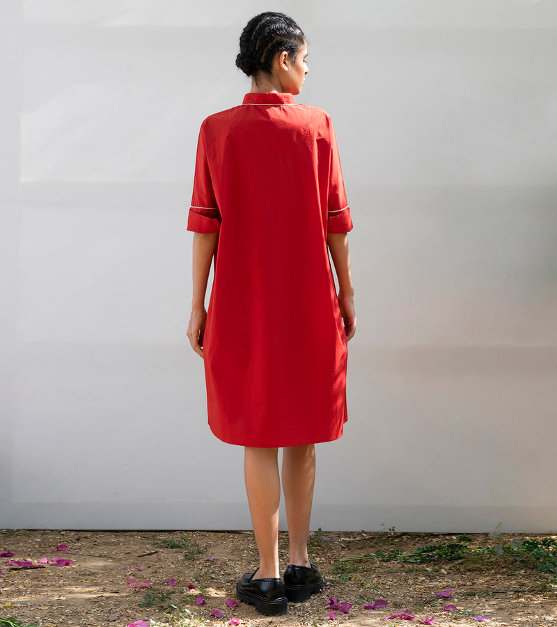 Khara Kapas Lycoris Shirt Dress - Shop Cult Modern
