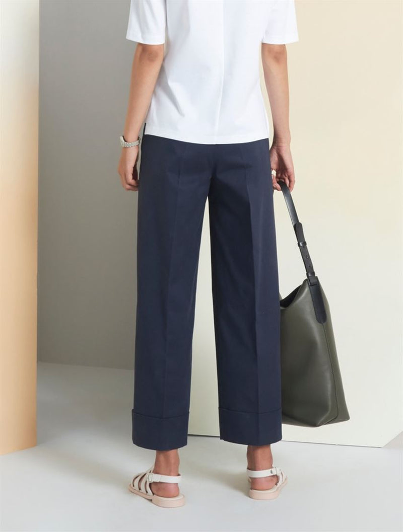 Perona   -   Womens-Bottoms-Trousers & Denims -Mel-Pwa-Ss24-511-24-Midnight-Blue - Shop Cult Modern