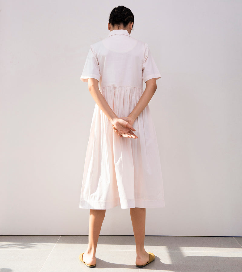 Khara Kapas Magnolia Bloom Shirt Dress - Shop Cult Modern