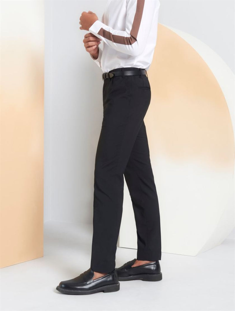 Perona   -   Mens-Bottoms-Trousers & Denims-Nathan-Pma-Ss24-163-28-Black - Shop Cult Modern