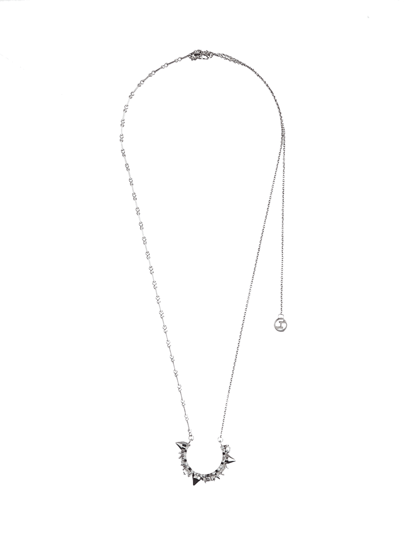 Outhouse   I    OH Abernant Orion Silver Crescent Pendant Silver New OHAW19PE021 - Shop Cult Modern