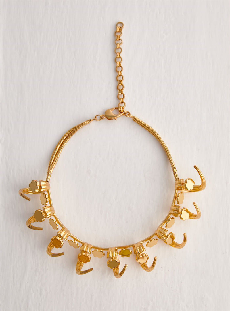 Outhouse   I   Oh Poppi Bleecker Street Tuscon Necklace Brass, Gold Accessories OHAW21NE041 - Shop Cult Modern