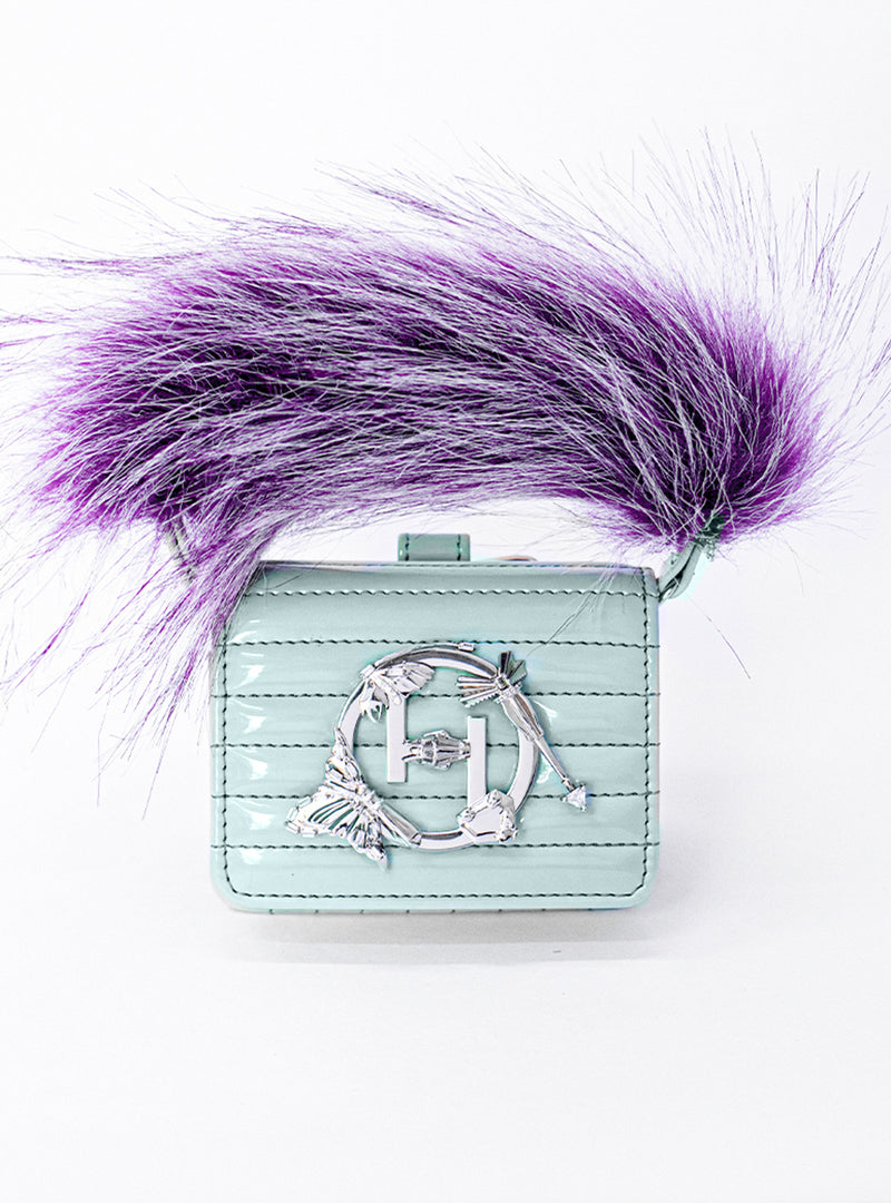 Outhouse   -   Sling Bag The Oh V Furbie - Seafoam Green - Shop Cult Modern