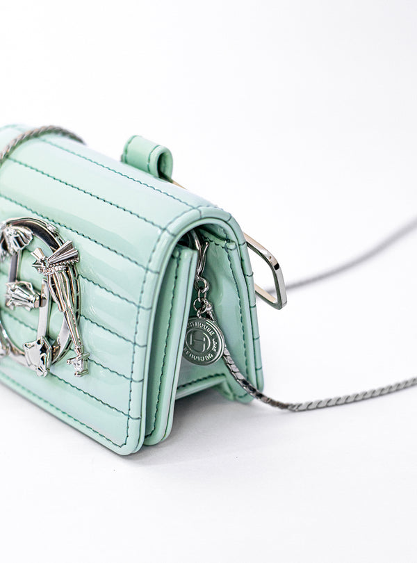 Outhouse   -   Sling Bag The Oh V Furbie - Seafoam Green - Shop Cult Modern